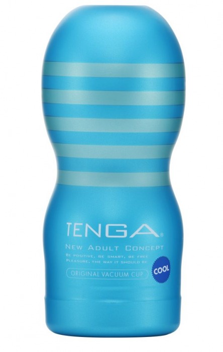 Мастурбатор с охлаждающей смазкой TENGA Original Vacuum Cup Cool - Tenga - в Белгороде купить с доставкой