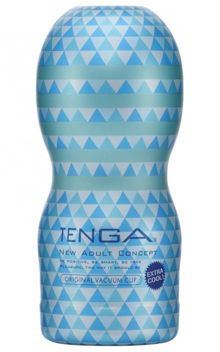 Мастурбатор с охлаждающей смазкой TENGA Original Vacuum Cup Extra Cool - Tenga - в Белгороде купить с доставкой