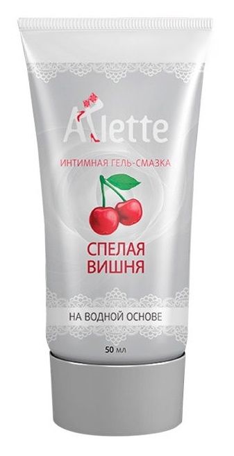 Интимная гель-смазка на водной основе Arlette  Спелая вишня  - 50 мл. - Arlette - купить с доставкой в Белгороде