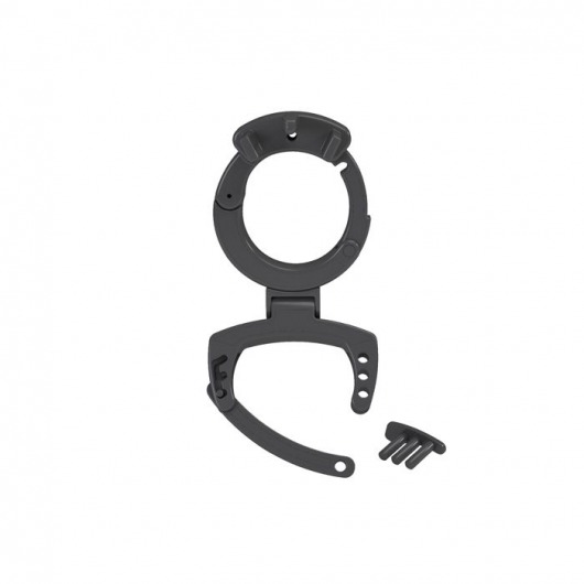Кольцо с зажимом для мошонки для пояса верности Pubic Enemy - MyStim - купить с доставкой в Белгороде