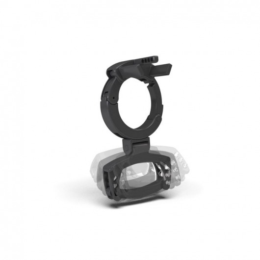 Кольцо с зажимом для мошонки для пояса верности Pubic Enemy - MyStim - купить с доставкой в Белгороде