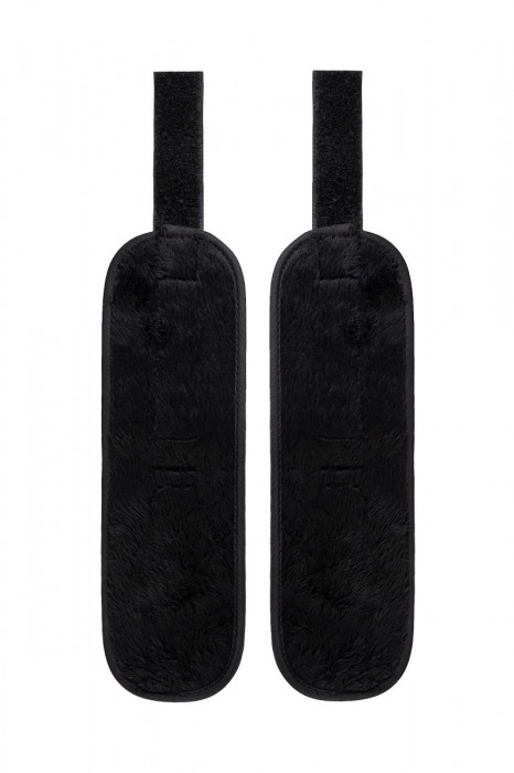 Серебристо-черные наручники Anonymo - ToyFa - купить с доставкой в Белгороде