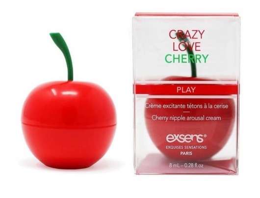 Крем для стимуляции сосков Crazy Love Cherry - 8 мл. - Exsens - купить с доставкой в Белгороде