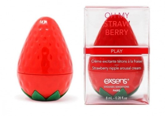 Крем для стимуляции сосков Oh My Strawberry - 8 мл. - Exsens - купить с доставкой в Белгороде