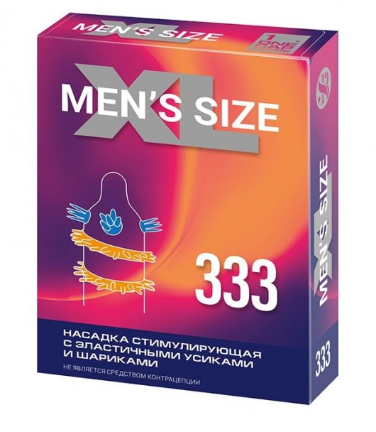 Стимулирующая насадка на пенис MEN SIZE 333 - Sitabella - в Белгороде купить с доставкой