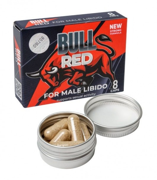 Пищевой концентрат для мужчин BULL RED - 8 капсул - Sitabella - купить с доставкой в Белгороде