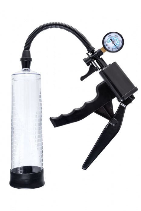 Прозрачная механическая помпа для пениса Viggo - Sexus - в Белгороде купить с доставкой