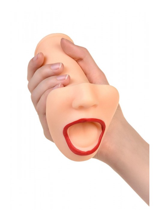 Мастурбатор-ротик с алыми губами - ToyFa - в Белгороде купить с доставкой