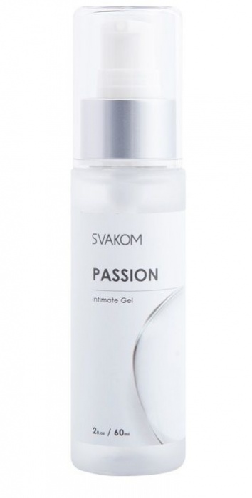 Смазка на водной основе Passion Intimate Gel - 60 мл. - Svakom - купить с доставкой в Белгороде