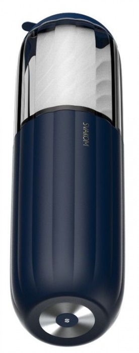 Черно-белый интерактивный мастурбатор Alex Neo 2 - Svakom - в Белгороде купить с доставкой