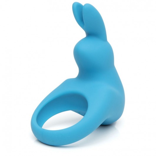 Голубое эрекционное виброкольцо Happy Rabbit Rechargeable Rabbit Cock Ring - Happy Rabbit - в Белгороде купить с доставкой