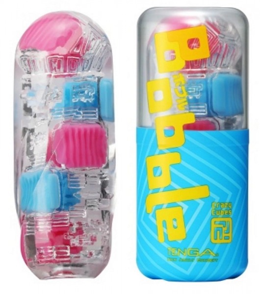 Мастурбатор Tenga Bobble Crazy Cubes - Tenga - в Белгороде купить с доставкой