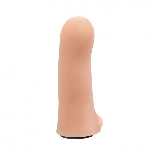 Черный пояс-трусики в комплекте с коннектором и насадкой - Notabu - купить с доставкой в Белгороде