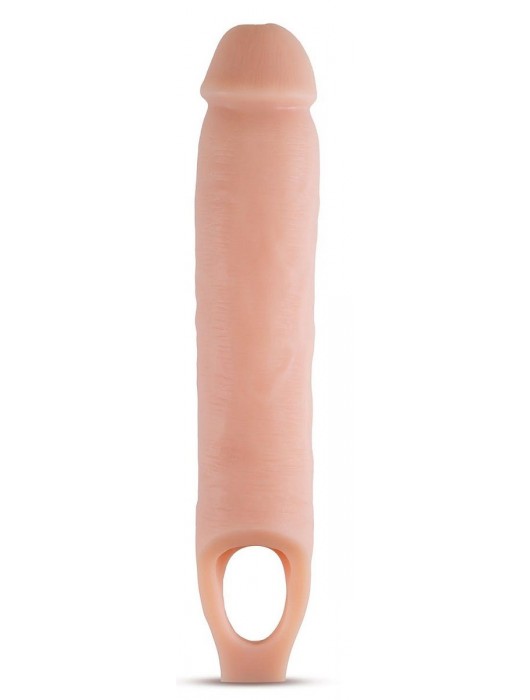 Телесная насадка на пенис 11.5 Inch Cock Sheath Penis Extender - 29,2 см. - Blush Novelties - в Белгороде купить с доставкой