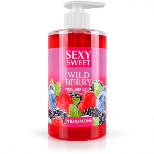 Гель для душа Sexy Sweet Wild Berry с ароматом лесных ягод и феромонами - 430 мл. -  - Магазин феромонов в Белгороде