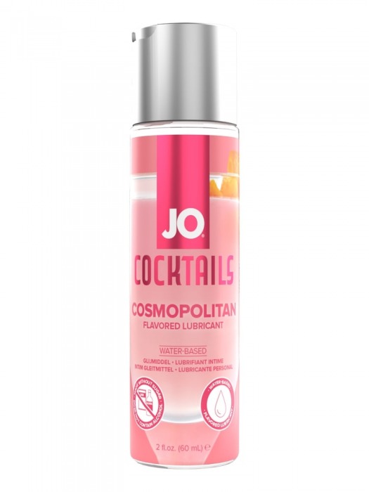 Вкусовой лубрикант на водной основе JO Cocktails Cosmopolitan - 60 мл. - System JO - купить с доставкой в Белгороде