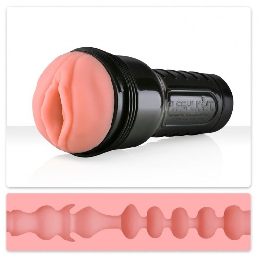 Мастурбатор-вагина Fleshlight - Pink Lady Mini-Lotus - Fleshlight - в Белгороде купить с доставкой