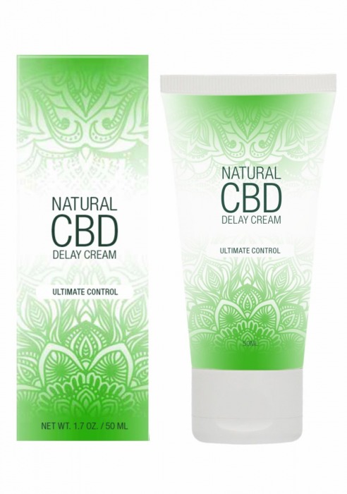 Крем-пролонгатор Natural CBD Delay Cream - 50 мл. - Shots Media BV - купить с доставкой в Белгороде