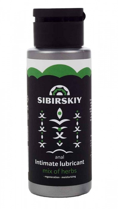 Анальный лубрикант на водной основе SIBIRSKIY с ароматом луговых трав - 100 мл. - Sibirskiy - купить с доставкой в Белгороде