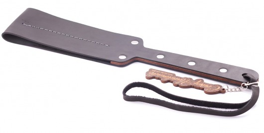 Гладкий мягкий удлиненный пэддл с заклепками - 32 см. - Crazy Handmade - купить с доставкой в Белгороде