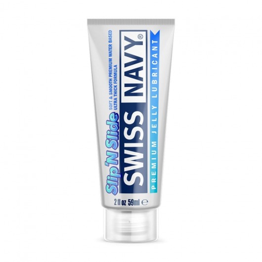 Лубрикант-желе на водной основе Premium Jelly Lubricant - 59 мл. - Swiss navy - купить с доставкой в Белгороде
