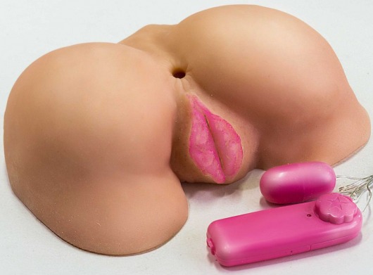 Вибровагина с двумя отверстиями и с выносным пультом - LOVETOY (А-Полимер) - в Белгороде купить с доставкой