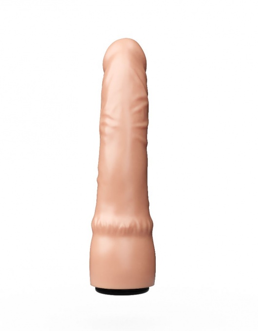 Телесная насадка в форме фаллоса для трусиков с плугом - 19,3 см. - LOVETOY (А-Полимер) - купить с доставкой в Белгороде