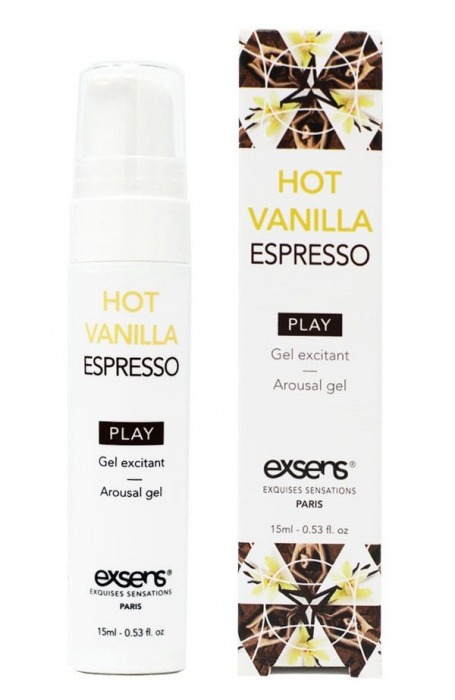 Возбуждающий гель Hot Vanilla Espresso Arousal Gel - 15 мл. - Exsens - купить с доставкой в Белгороде