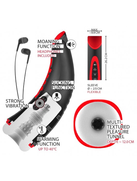Автоматический мастурбатор WYNE 03 с подогревом - Orion - в Белгороде купить с доставкой