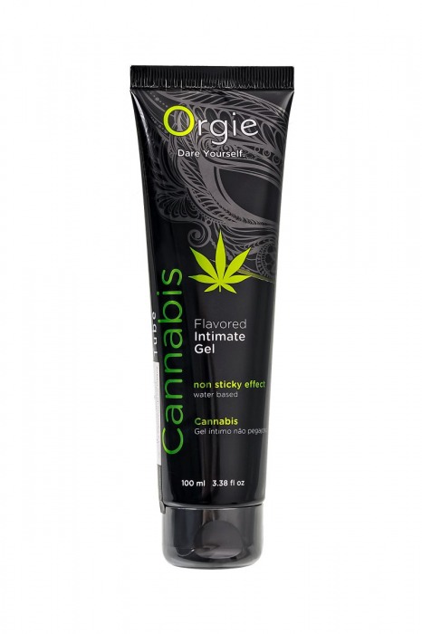 Интимный гель на водной основе ORGIE Lube Tube Cannabis - 100 мл. - ORGIE - купить с доставкой в Белгороде