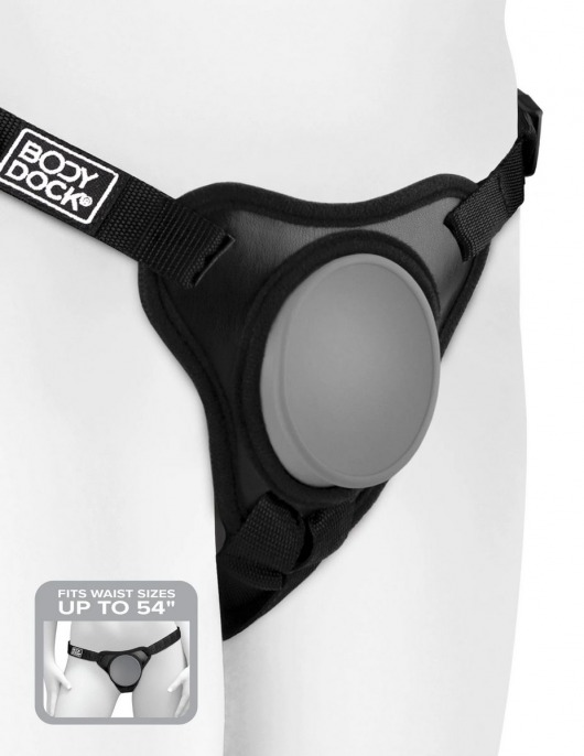 Трусы с платформой для насадки Body Dock Elite Mini - Pipedream - купить с доставкой в Белгороде