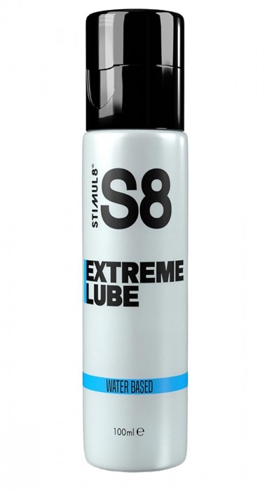 Лубрикант на водной основе S8 Extreme Lube - 100 мл. - Stimul8 - купить с доставкой в Белгороде