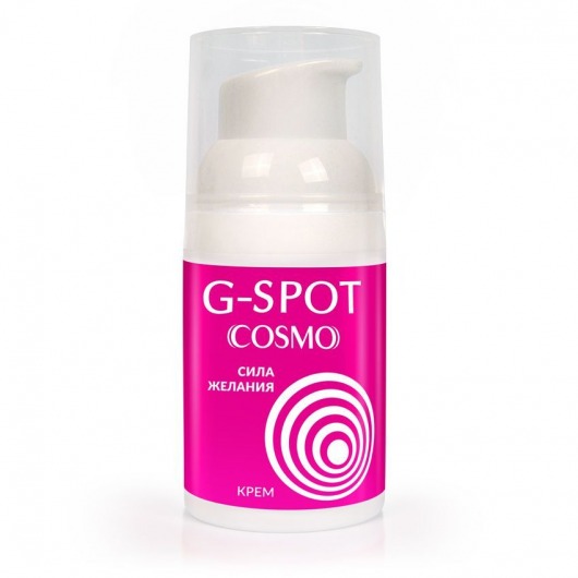 Стимулирующий интимный крем для женщин Cosmo G-spot - 28 гр. - Биоритм - купить с доставкой в Белгороде