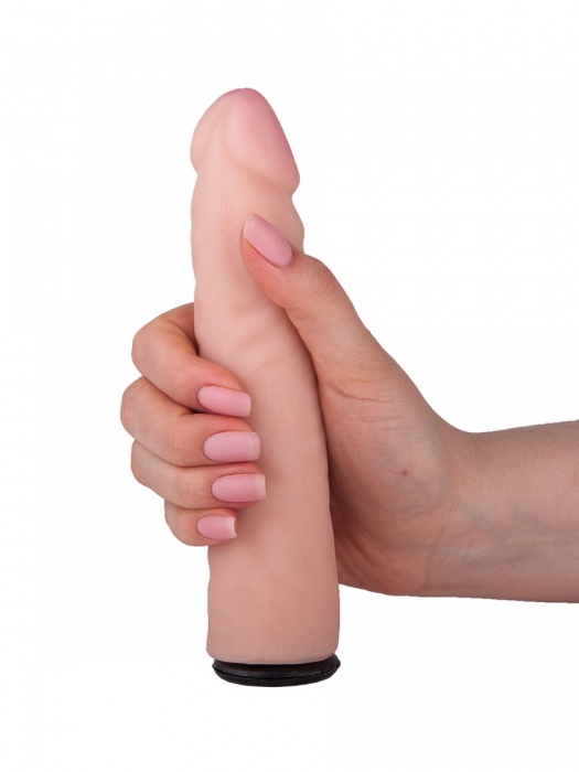 Женский страпон с реалистичной насадкой - 17 см. - LOVETOY (А-Полимер) - купить с доставкой в Белгороде