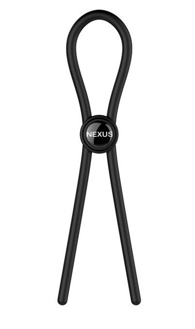Черное эрекционное лассо Nexus Forge Single - Nexus Range - в Белгороде купить с доставкой