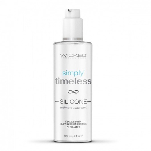 Лубрикант на силиконовой основе Wicked Simply Timeless Silicone - 120 мл. - Wicked - купить с доставкой в Белгороде