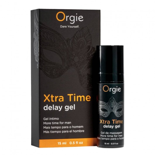 Продлевающий гель Orgie Xtra Time Delay Gel - 15 мл. - ORGIE - купить с доставкой в Белгороде