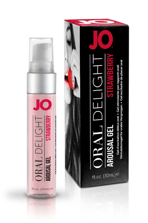 Клубничный лубрикант для оральных ласк Oral Delight Strawberry Sensation - 30 мл. - System JO - купить с доставкой в Белгороде