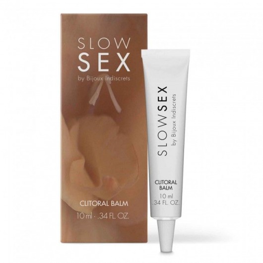 Бальзам для клитора Slow Sex Clitoral Balm - 10 мл. - Bijoux Indiscrets - купить с доставкой в Белгороде