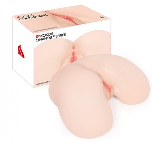 Мастурбатор-полуторс с двойным слоем материала Maria Onahole Real Vagina - KOKOS - в Белгороде купить с доставкой
