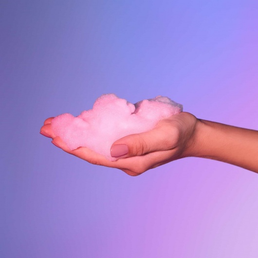 Массажная хрустящая пенка Tickle My Body Cotton Candy с ароматом сладкой ваты - 150 мл. - Love to Love - купить с доставкой в Белгороде
