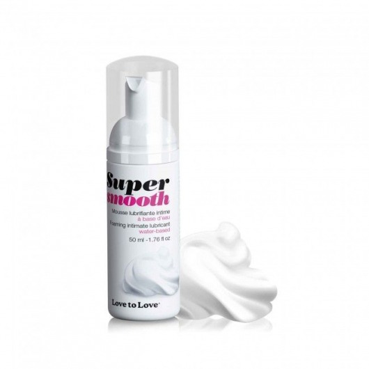 Лубрикант нежнейшая пенка Super Smooth Foaming Intime Lubricant - 50 мл. - Love to Love - купить с доставкой в Белгороде