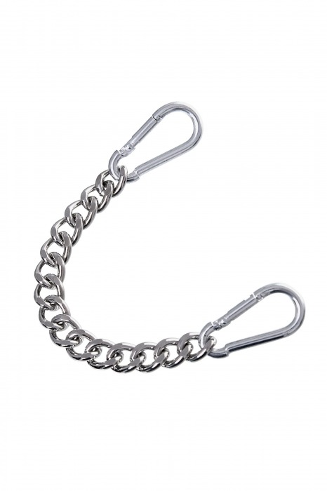 Черные кожаные оковы с двумя ремнями и контрастной строчкой - Pecado - купить с доставкой в Белгороде