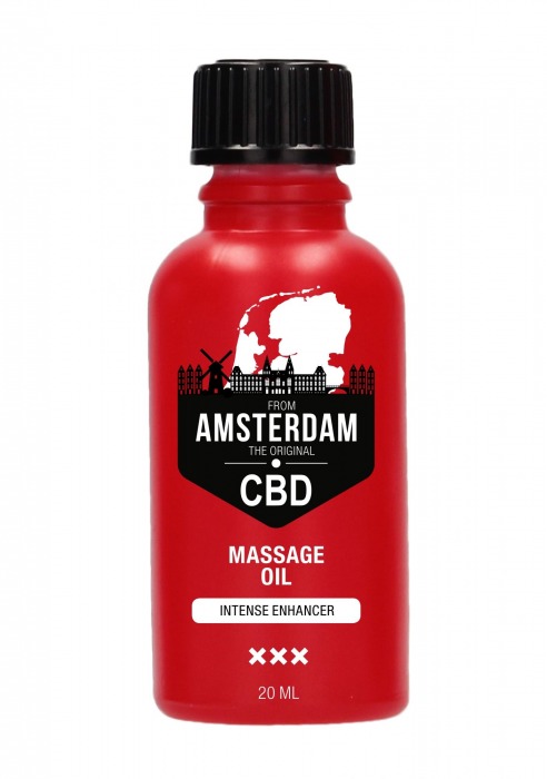 Стимулирующее масло Intense CBD from Amsterdam - 20 мл. - Shots Media BV - купить с доставкой в Белгороде