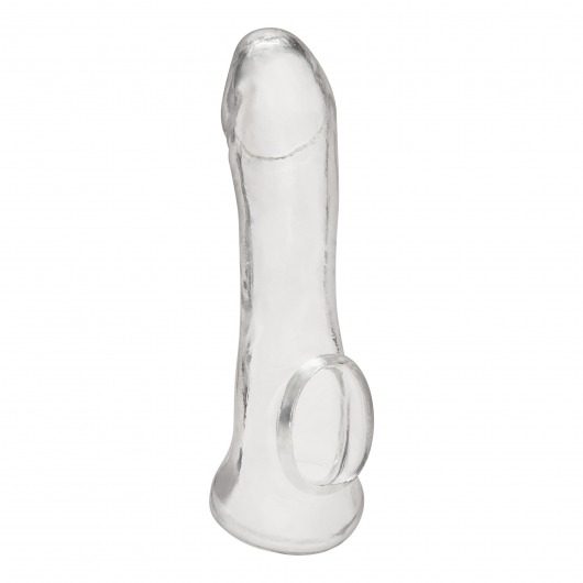 Прозрачная насадка на пенис Transparent Penis Enhancing Sleeve Extension - 15,9 см. - BlueLine - в Белгороде купить с доставкой