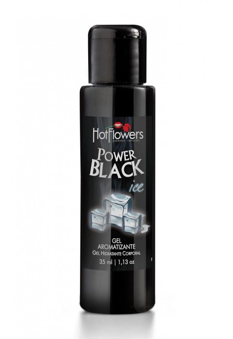 Стимулирующий гель для массажа Power Black - 35 мл. - HotFlowers - купить с доставкой в Белгороде