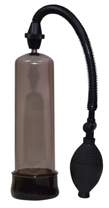 Вакуумная помпа черного цвета - 20 см. - Orion - в Белгороде купить с доставкой