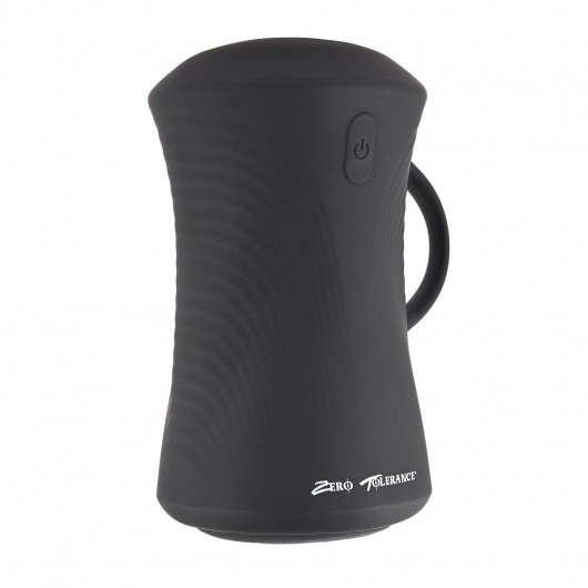 Черный вибромастурбатор с гироскопом Gyro Stroke - Zero Tolerance - в Белгороде купить с доставкой