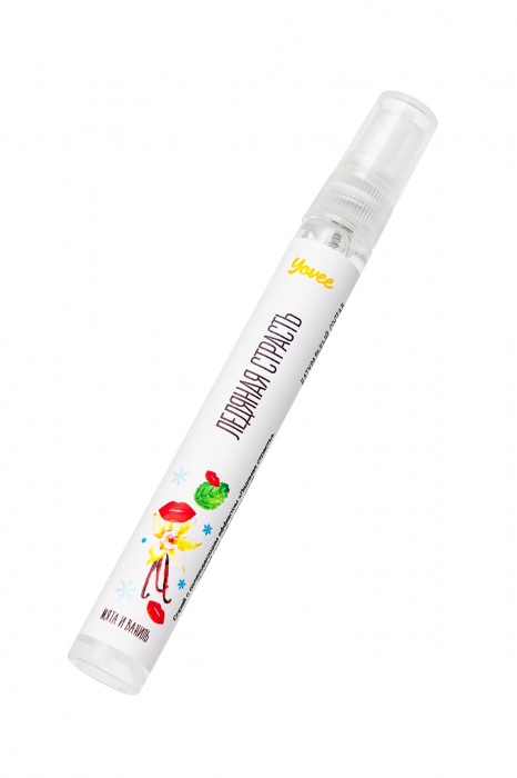 Охлаждающе-возбуждающий оральный спрей «Ледяная страсть» со вкусом мяты и ванили - 10 мл. - ToyFa - купить с доставкой в Белгороде