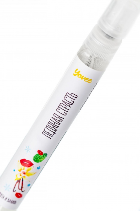 Охлаждающе-возбуждающий оральный спрей «Ледяная страсть» со вкусом мяты и ванили - 10 мл. - ToyFa - купить с доставкой в Белгороде